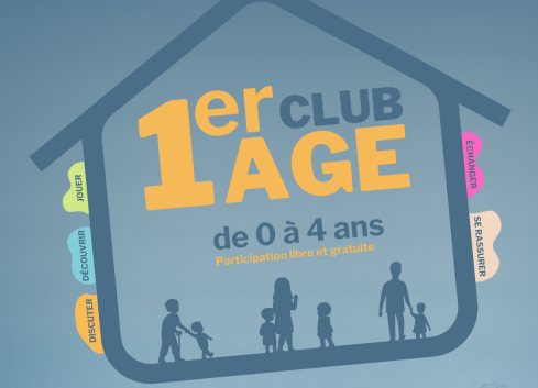 Club 1er âge motricité salle des fêtes le 5 octobre 2024 de 10h à 12h